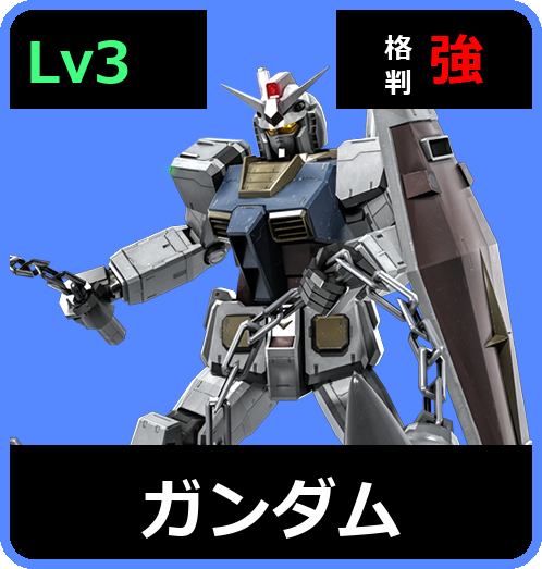 ガンダム Lv3 (C500/Ground)