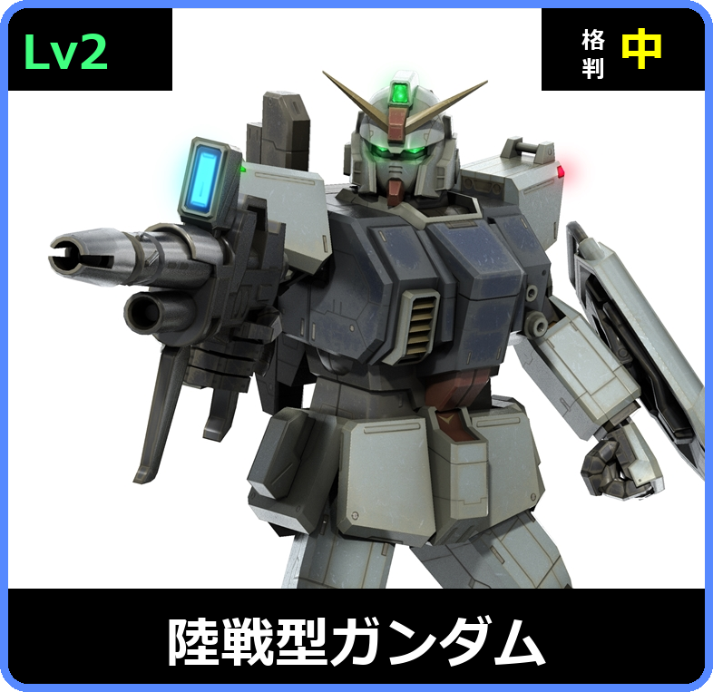 陸戦型ガンダム Lv2 (C350/Ground)