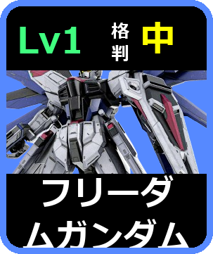 フリーダムガンダム Lv1 (C700/Ground)
